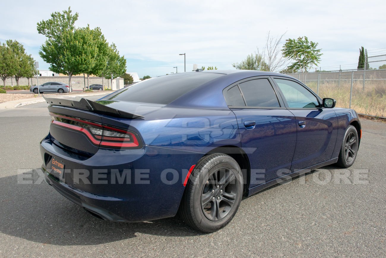 Dodge Charger LD SRT Style Full Aero Kit Splitter Side Skirts Wickerbill Spoiler 2015-Up