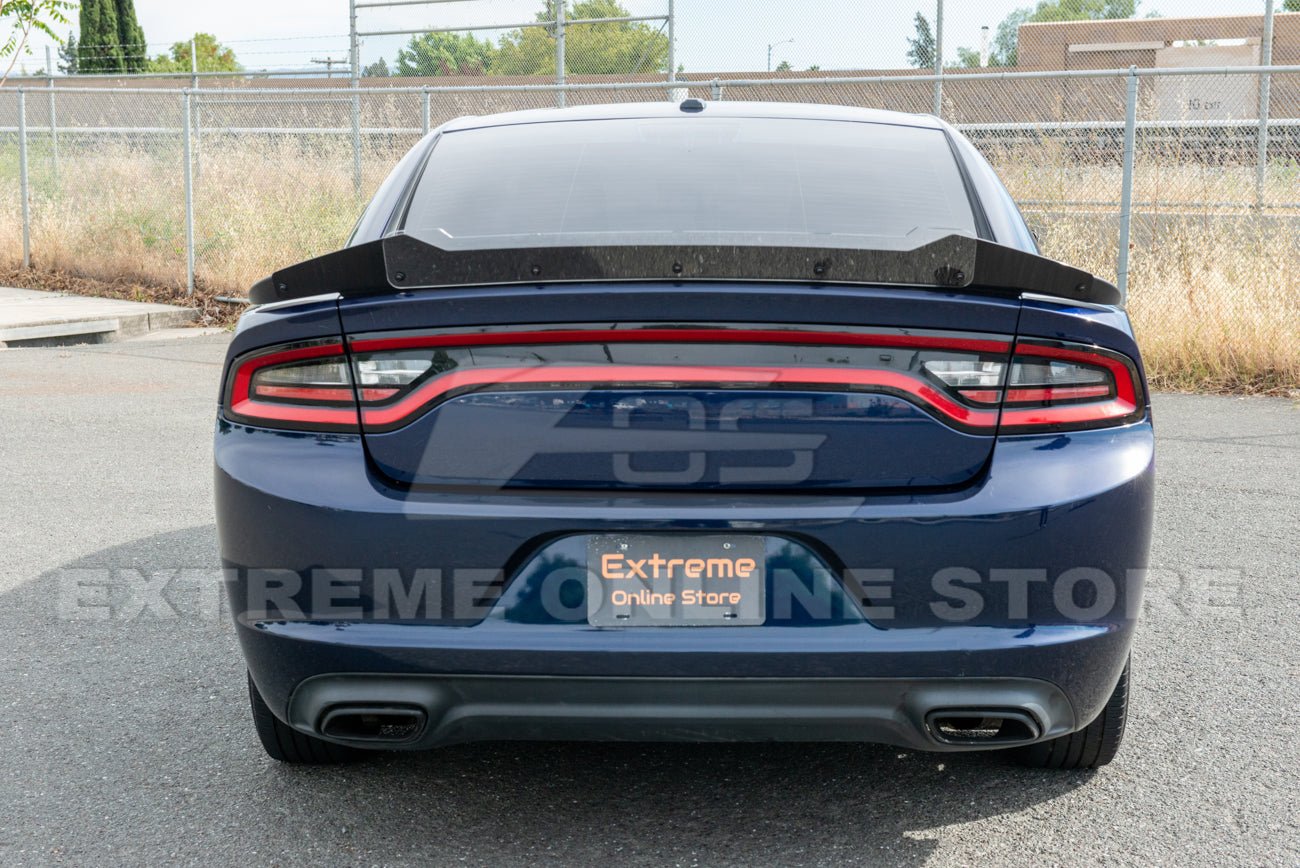Dodge Charger LD SRT Style Full Aero Kit Splitter Side Skirts Wickerbill Spoiler 2015-Up