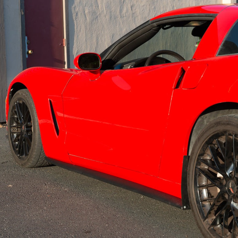 Corvette C6 Base | ZR1 Conversion Side Skirts Rocker Panels