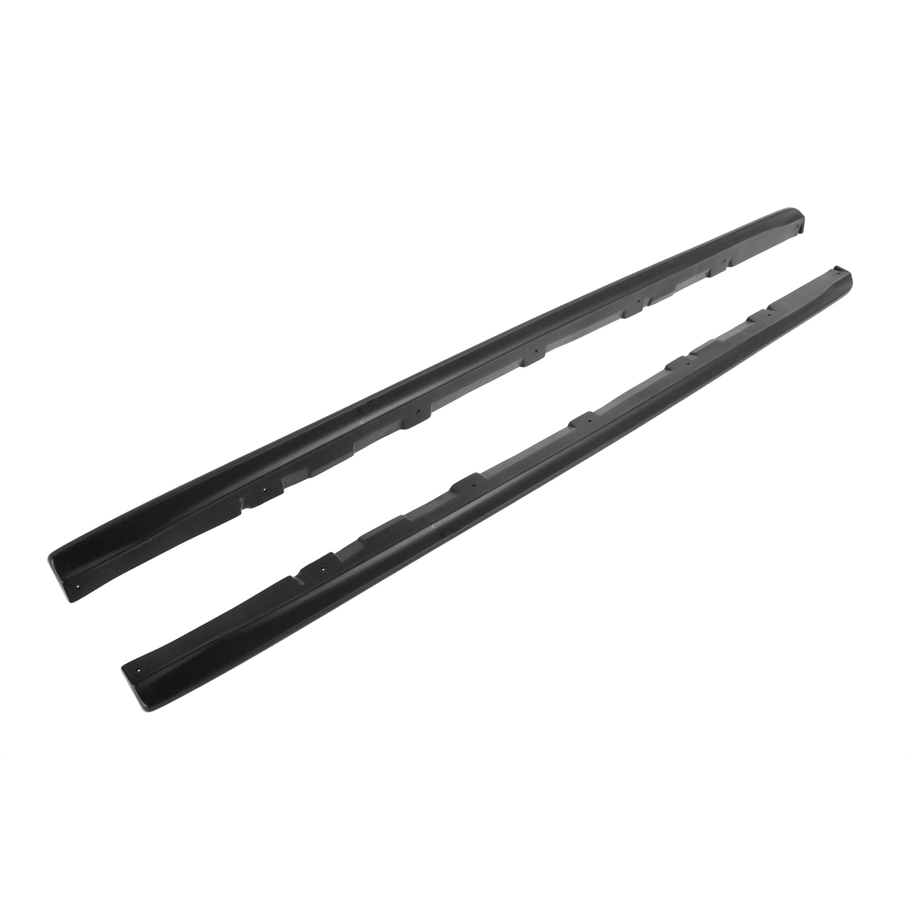 Subaru WRX STI VA CS Style Carbon Fiber Primer Black Side Skirts Rocker Panels 2015-2021