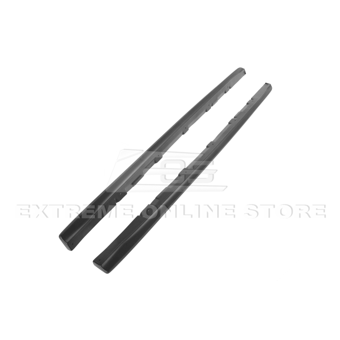 Subaru WRX STI VA CS Style Carbon Fiber Primer Black Side Skirts Rocker Panels 2015-2021