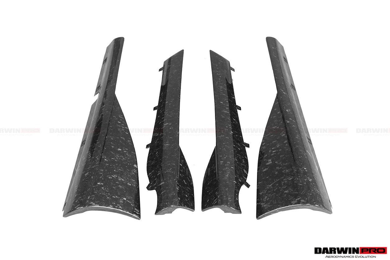 2015 - 2021 McLaren 600lt 540C 570S Cabon Fiber Side Skirts Under Board