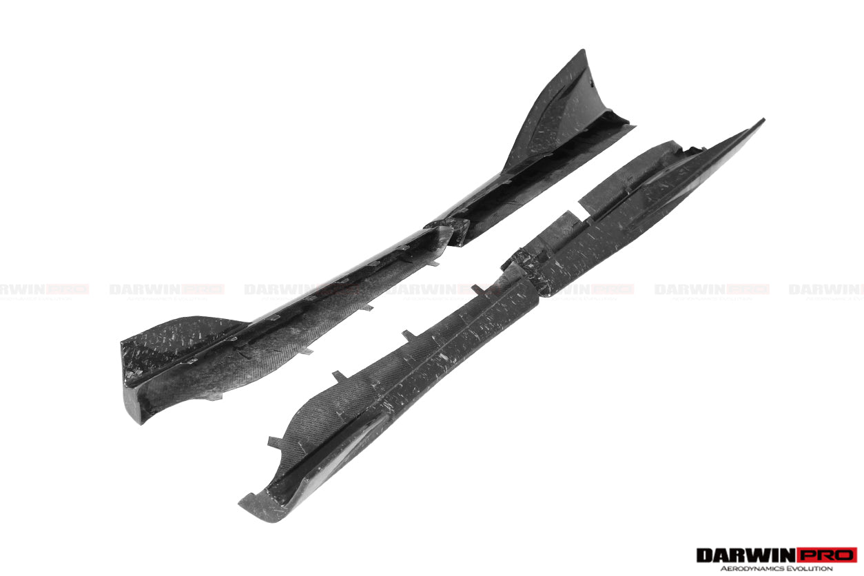 2015 - 2021 McLaren 600lt 540C 570S Cabon Fiber Side Skirts Under Board