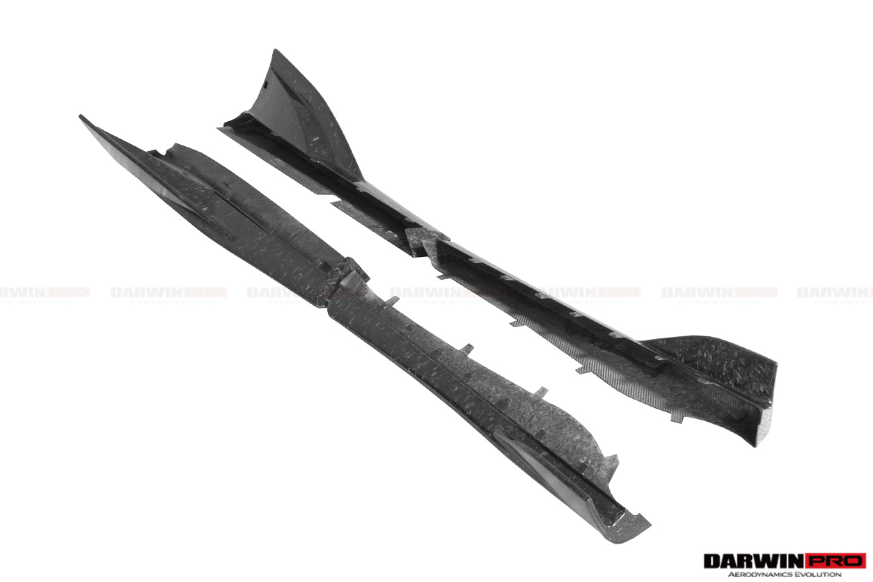 2015 - 2021 McLaren 600lt 540C 570S Cabon Fiber Side Skirts Under Board