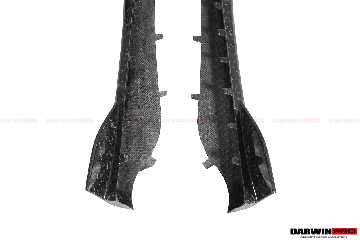 2015 - 2021 McLaren 600lt 540C 570S Cabon Fiber Side Skirts Under Board