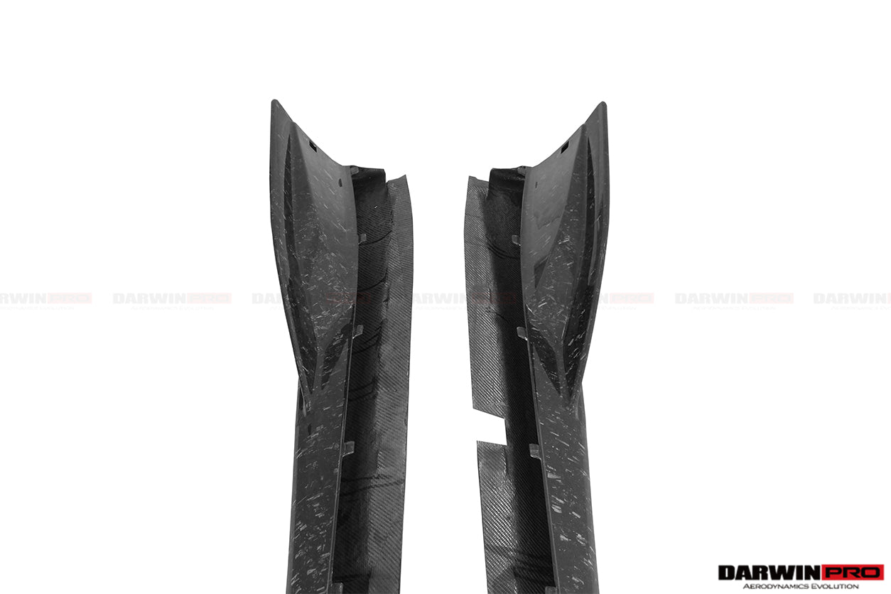 2015 - 2021 McLaren 600lt 540C 570S Cabon Fiber Side Skirts Under Board