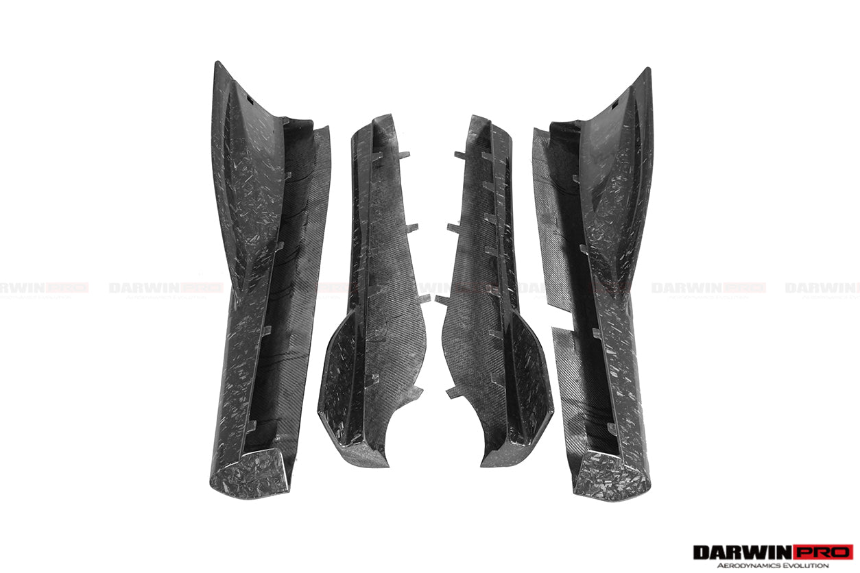 2015 - 2021 McLaren 600lt 540C 570S Cabon Fiber Side Skirts Under Board