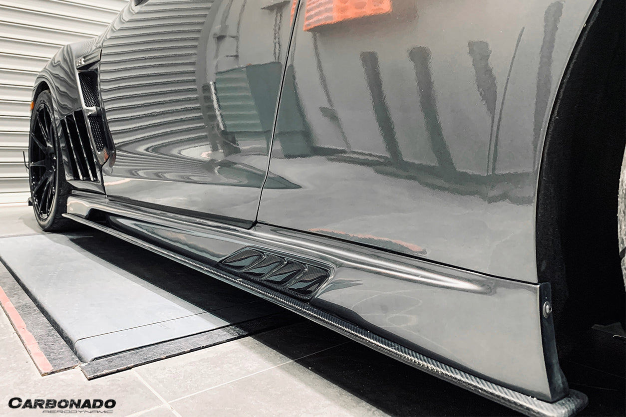 2008 - 2022 Nissan GTR R35 CBA/DBA/EBA VA Style Side Skirts
