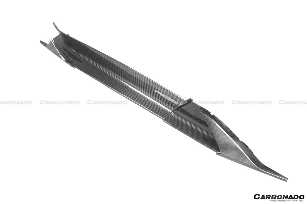 2020 - 2025 Maserati MC20 OE Dry Carbon Fiber Side Skirts