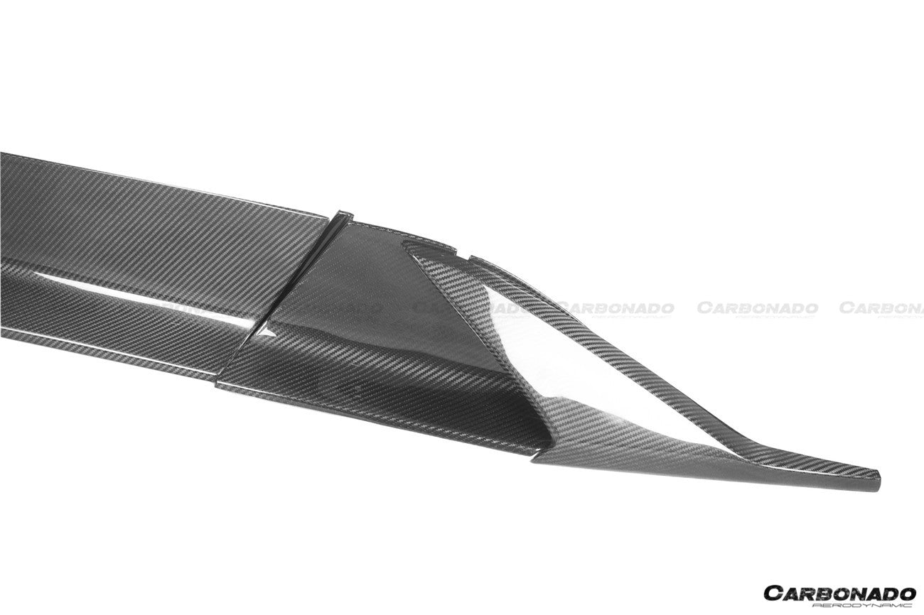 2020 - 2025 Maserati MC20 OE Dry Carbon Fiber Side Skirts