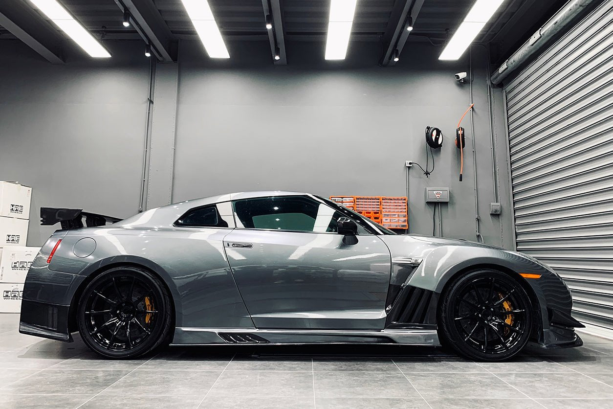 2008 - 2022 Nissan GTR R35 CBA/DBA/EBA VA Style Side Skirts