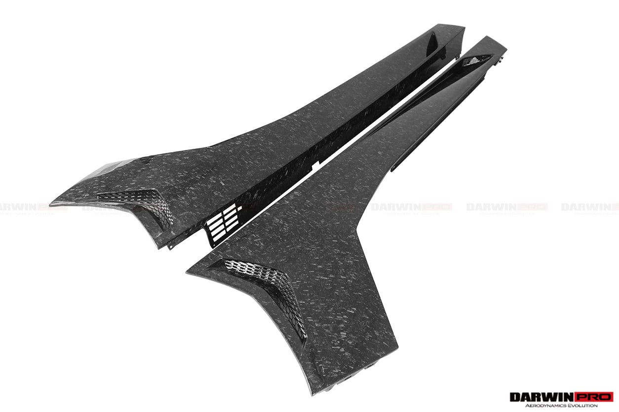 2011 - 2021 Lamborghini Aventador LP700 LP740 Coupe/Roadster Carbon Fiber Side Skirts