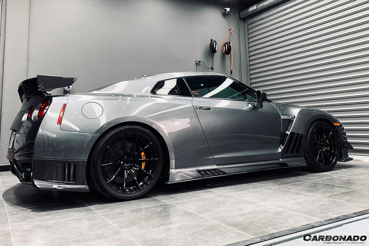 2008 - 2022 Nissan GTR R35 CBA/DBA/EBA VA Style Side Skirts