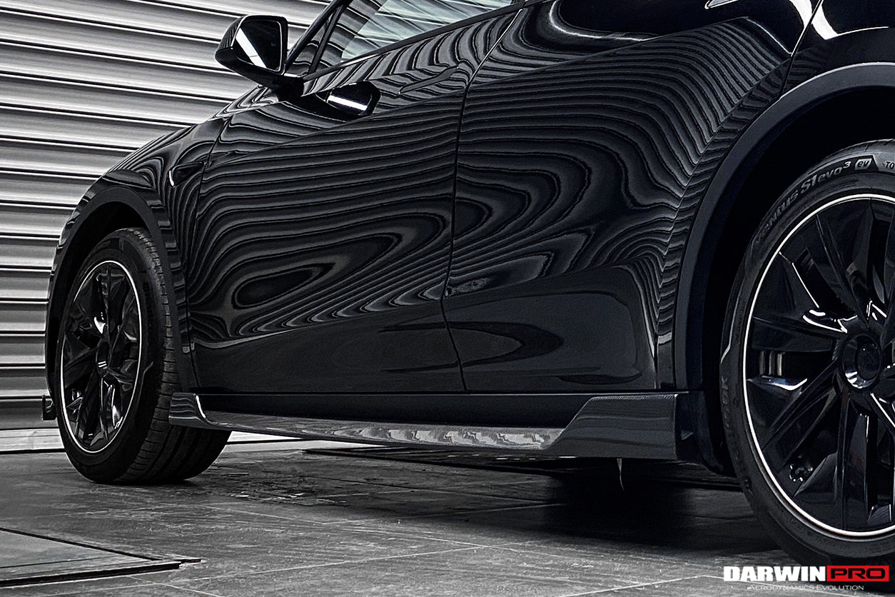 2020 - 2023 Tesla Model Y IMPII Performance Carbon Fiber Side Skirts