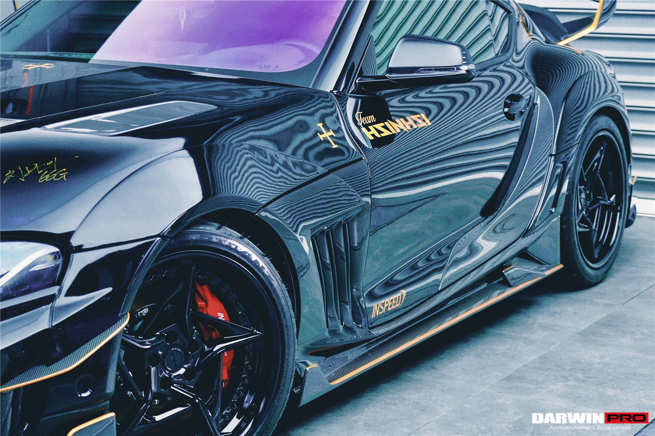 2019 - 2025 Toyota GR Supra (J29 & DB) A90 A91 BKSSII Style Part Carbon Fiber Full Wide Body Kit