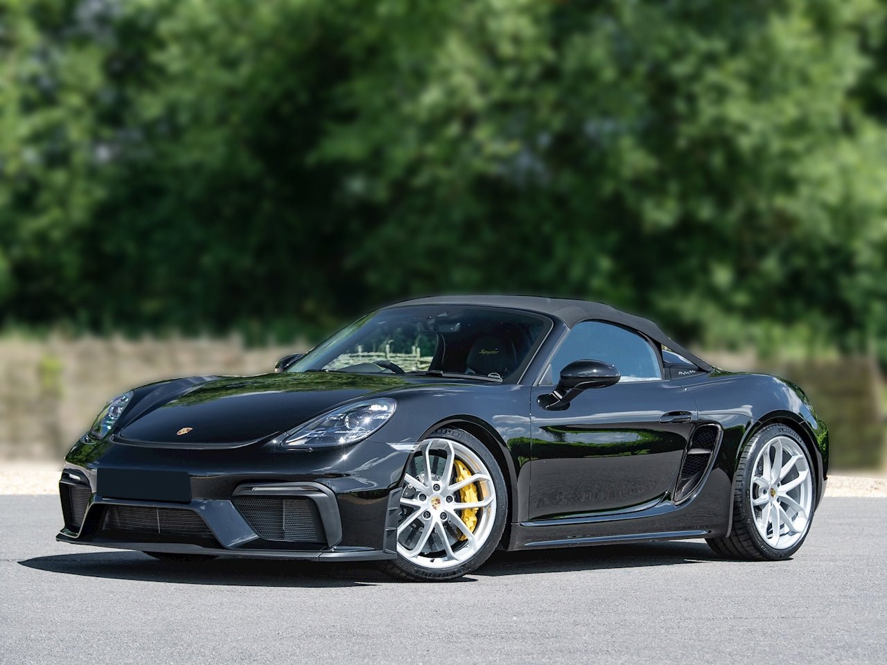 Porsche 718 Carman GTS 4.0 Carbon Fiber Side Vent Trim W/ Mesh 2020-2025