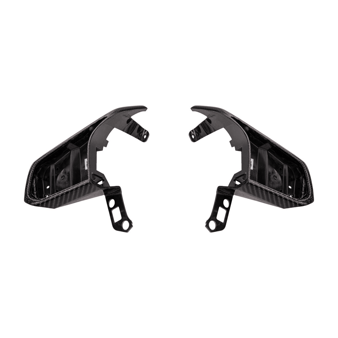 Chevrolet Corvette C8 Carbon Fiber Steering Wheel Perforated Leather Red Stripe 2020-2026