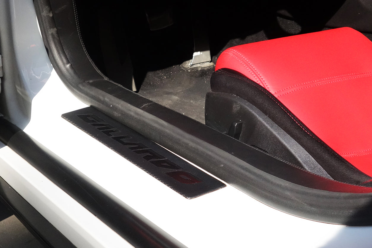 2004 - 2014 Lamborghini Gallardo Autoclave Carbon Fiber Door Sills Steps