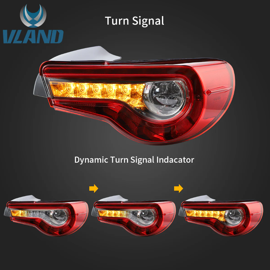 2012 - 2020 Toyota 86 gt86/ Subaru brz/ Scion frs Rear Lamps Assembly LED Taillights