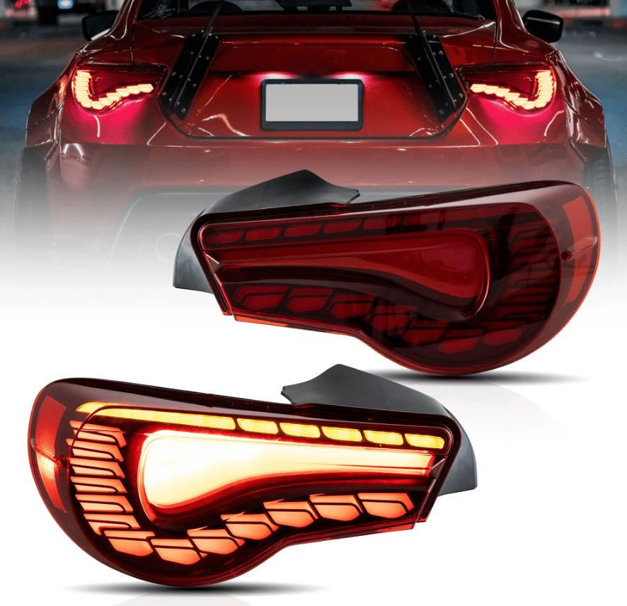 Toyota 86 GT86, Subaru BRZ, Scion FRS LED Taillights 2012 - 2020