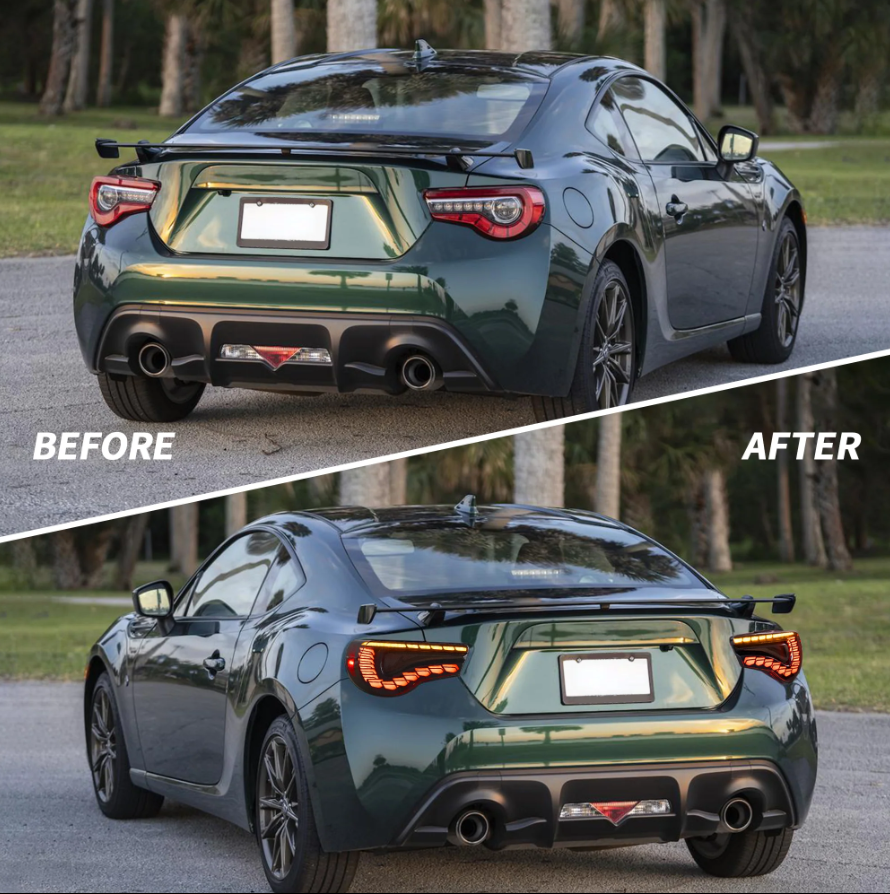 2012 - 2020 Toyota 86 GT86, Subaru BRZ, Scion FRS LED Taillights