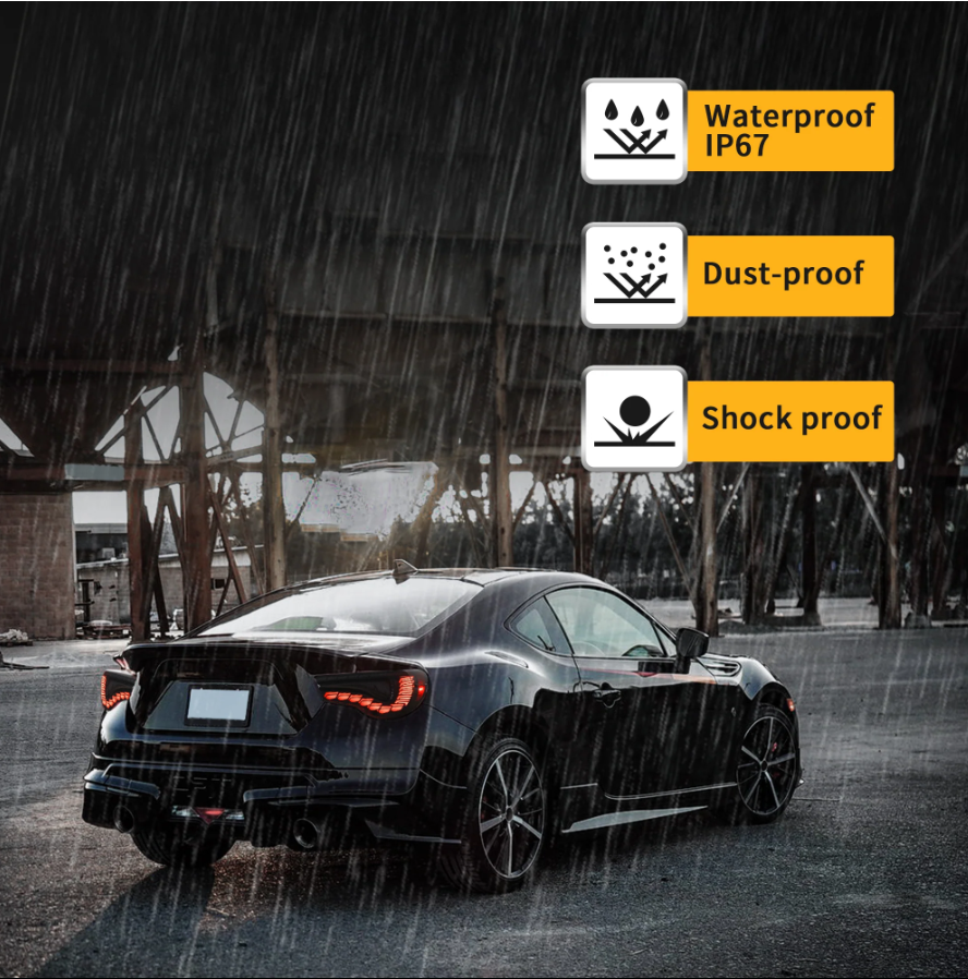 2012 - 2020 Toyota 86 GT86, Subaru BRZ, Scion FRS LED Taillights