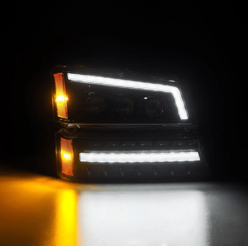 Chevrolet Silverado / Avalanche (without body cladding) NOVA-Series LED Projector Headlights 2002 - 2006