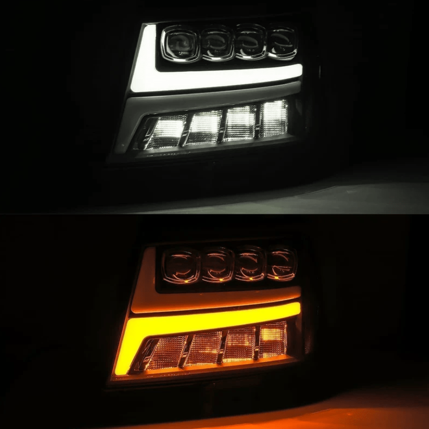 Chevrolet Tahoe/ Suburban/ Avalanche NOVA-Series LED Projector Headlights 2007-2014