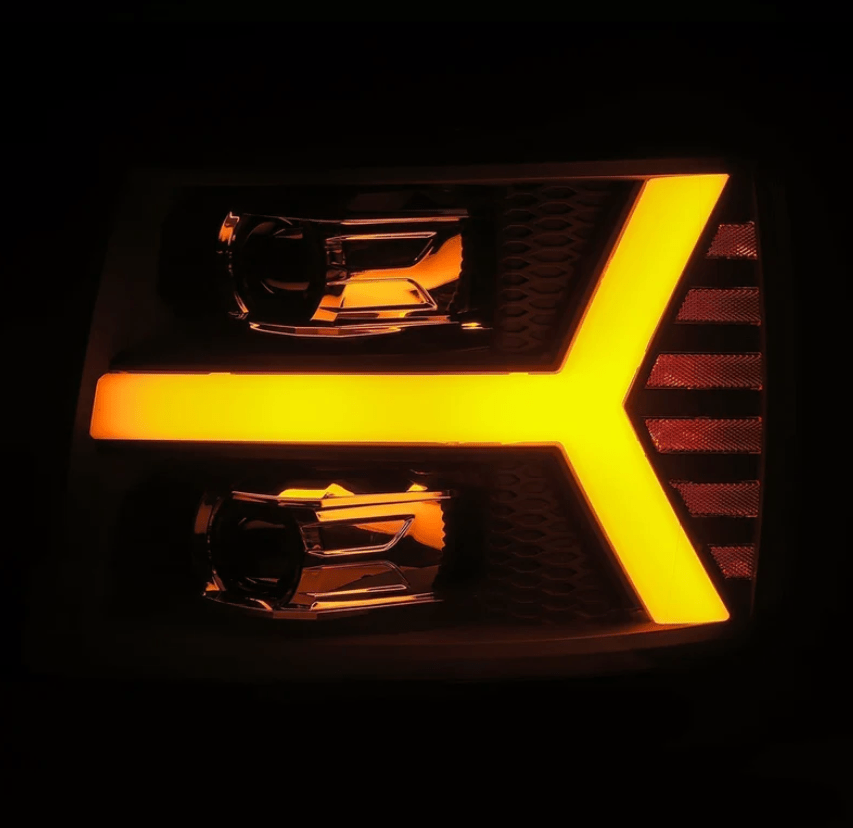 Chevrolet Silverado LUXX-Series LED Projector Headlights 2007-2013