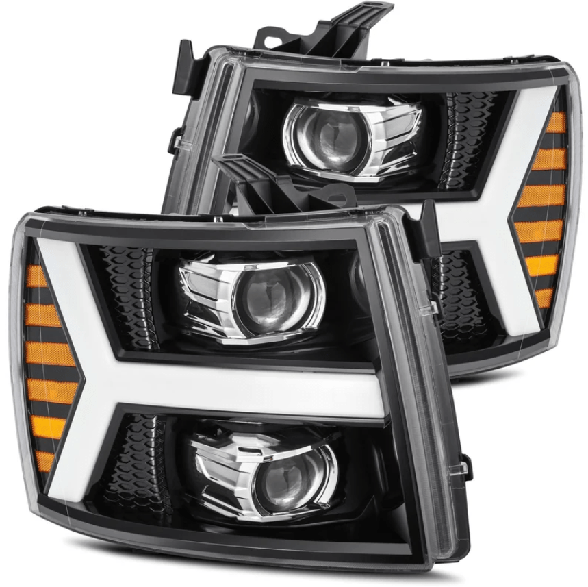 Chevrolet Silverado PRO-Series Halogen Projector Headlights 2007-2013