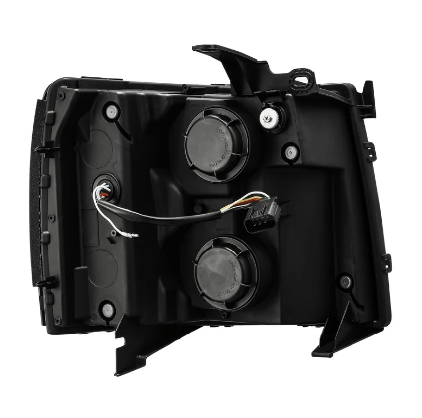 Chevrolet Silverado PRO-Series Halogen Projector Headlights 2007-2013