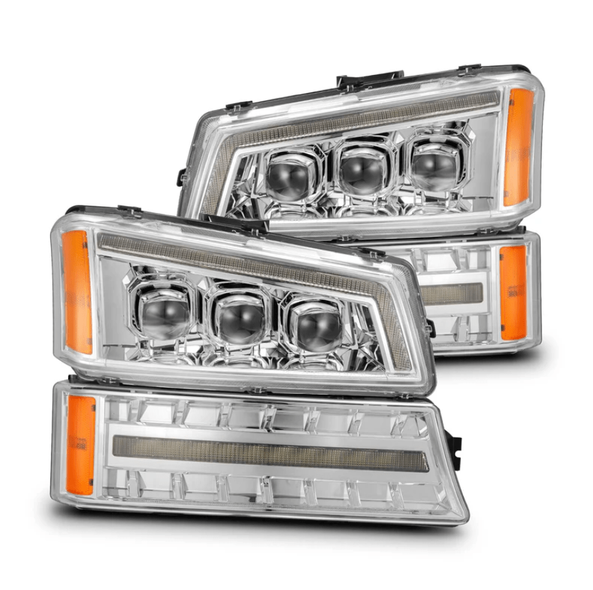 Chevrolet Silverado / Avalanche (without body cladding) NOVA-Series LED Projector Headlights 2002 - 2006
