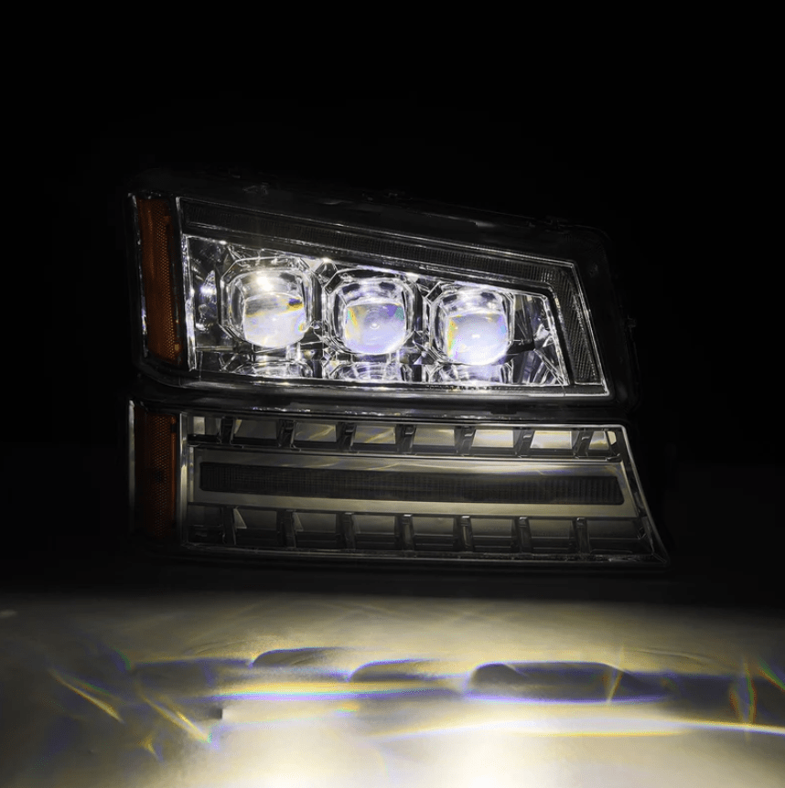 Chevrolet Silverado / Avalanche (without body cladding) NOVA-Series LED Projector Headlights 2002 - 2006
