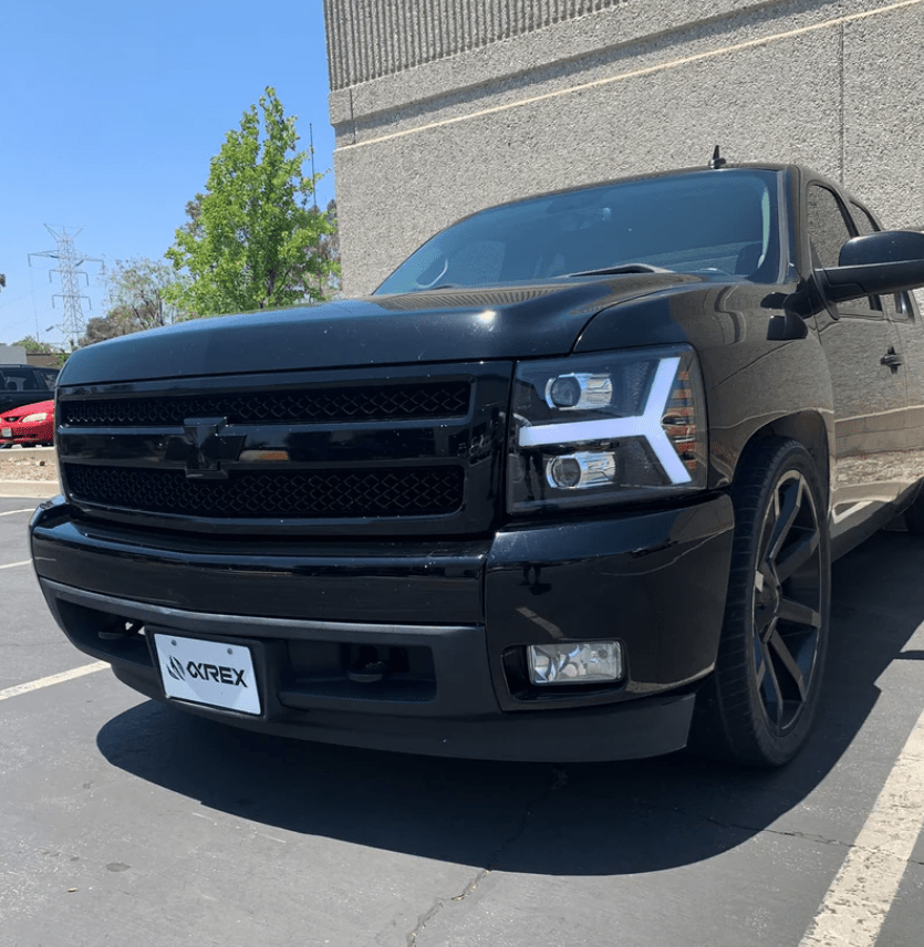 Chevrolet Silverado PRO-Series Halogen Projector Headlights 2007-2013