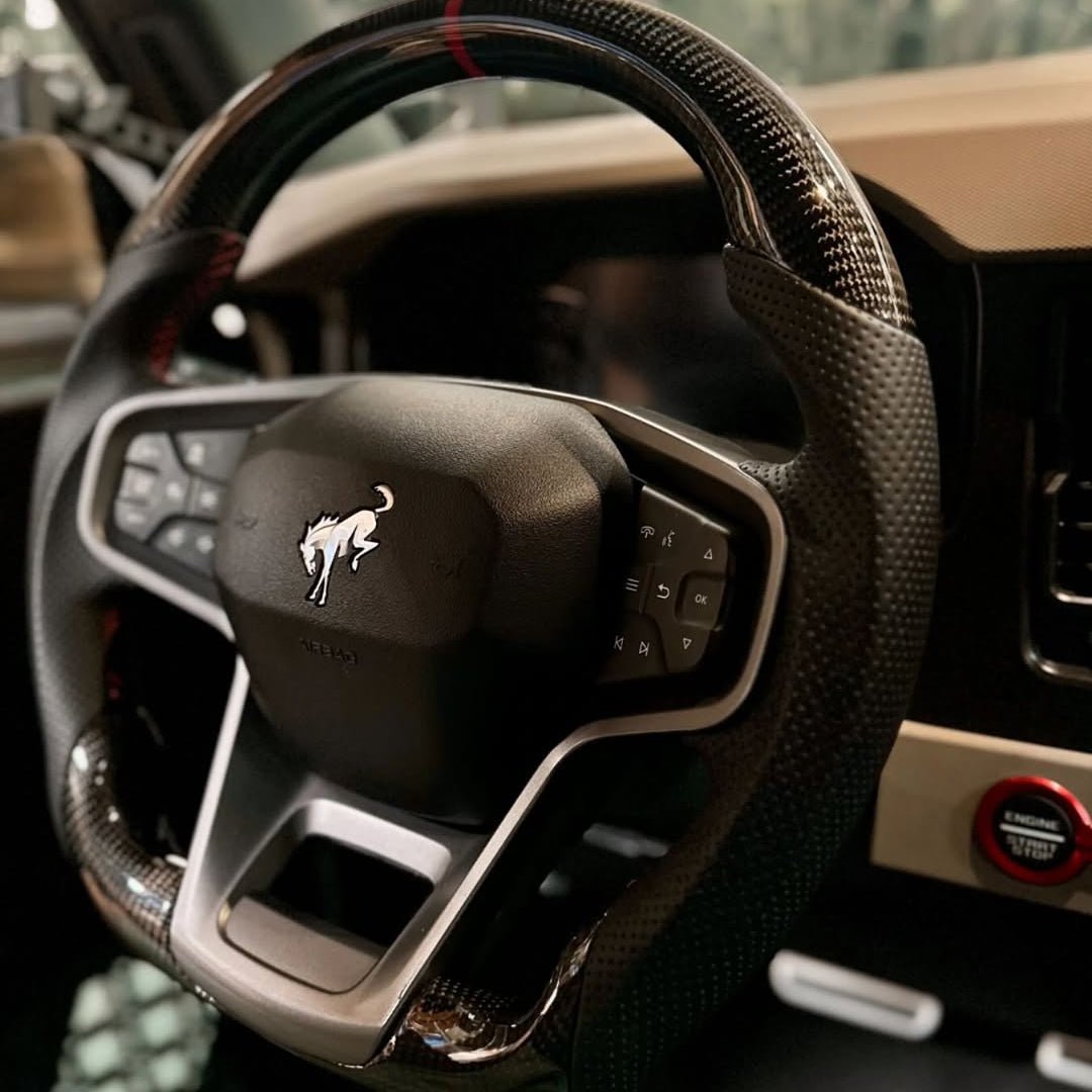 Ford Bronco U725 Custom Carbon Fiber Steering Wheel 2021-Up