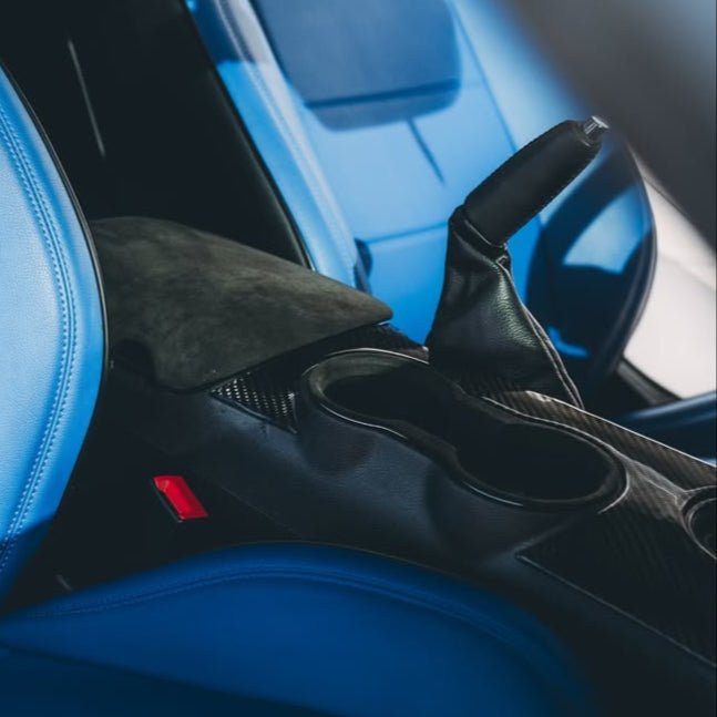 Ford Mustang S550 Alcantara Center Armrest Cover 2015-2023