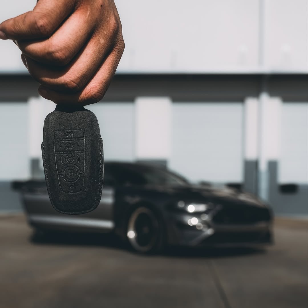 Ford Mustang Alcantara Key Fob Case 2015+