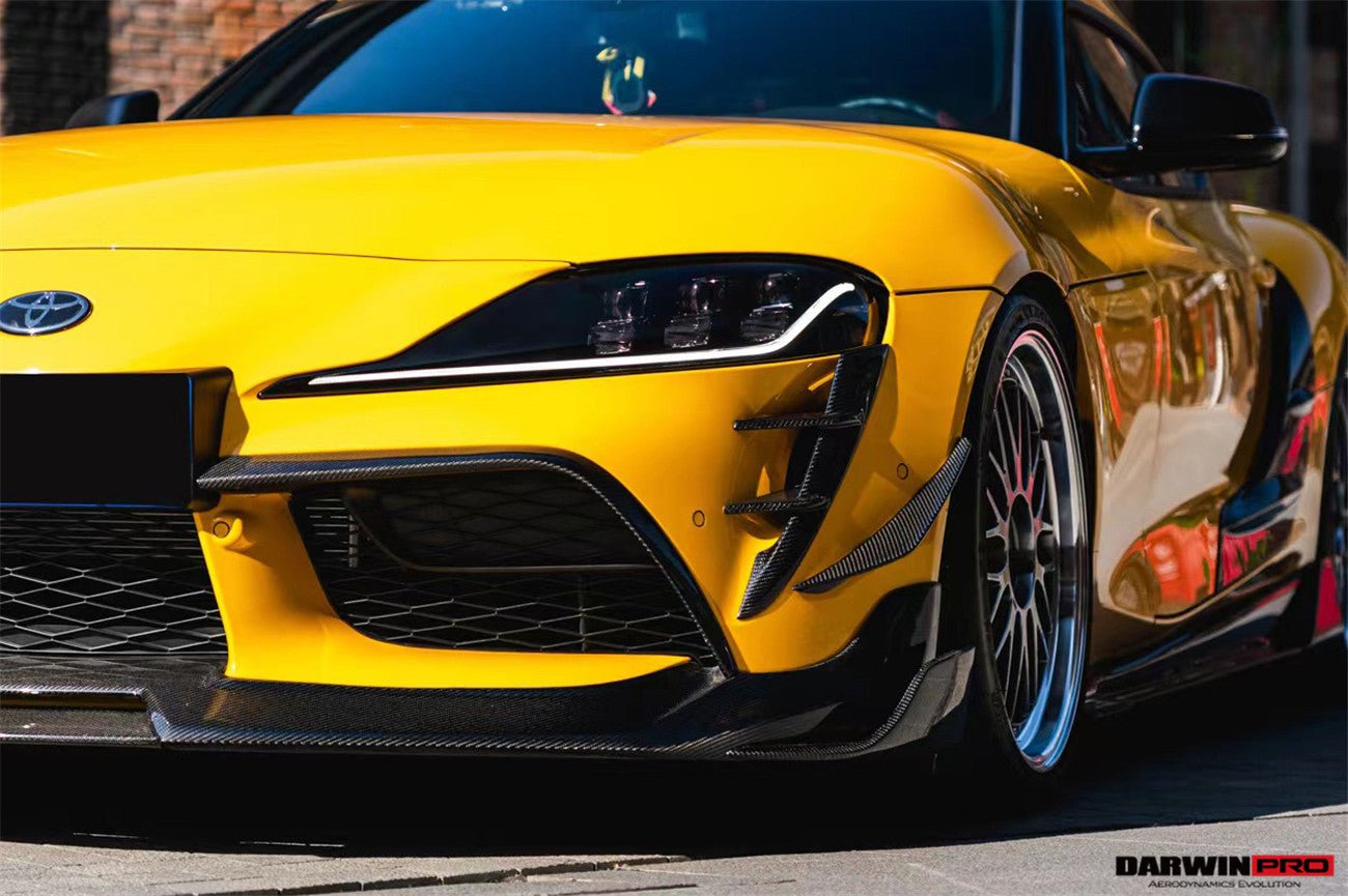 2019 - 2025 Toyota GR Supra (J29 & DB) A90 A91 BKSS Style Carbon Fiber Front Lip