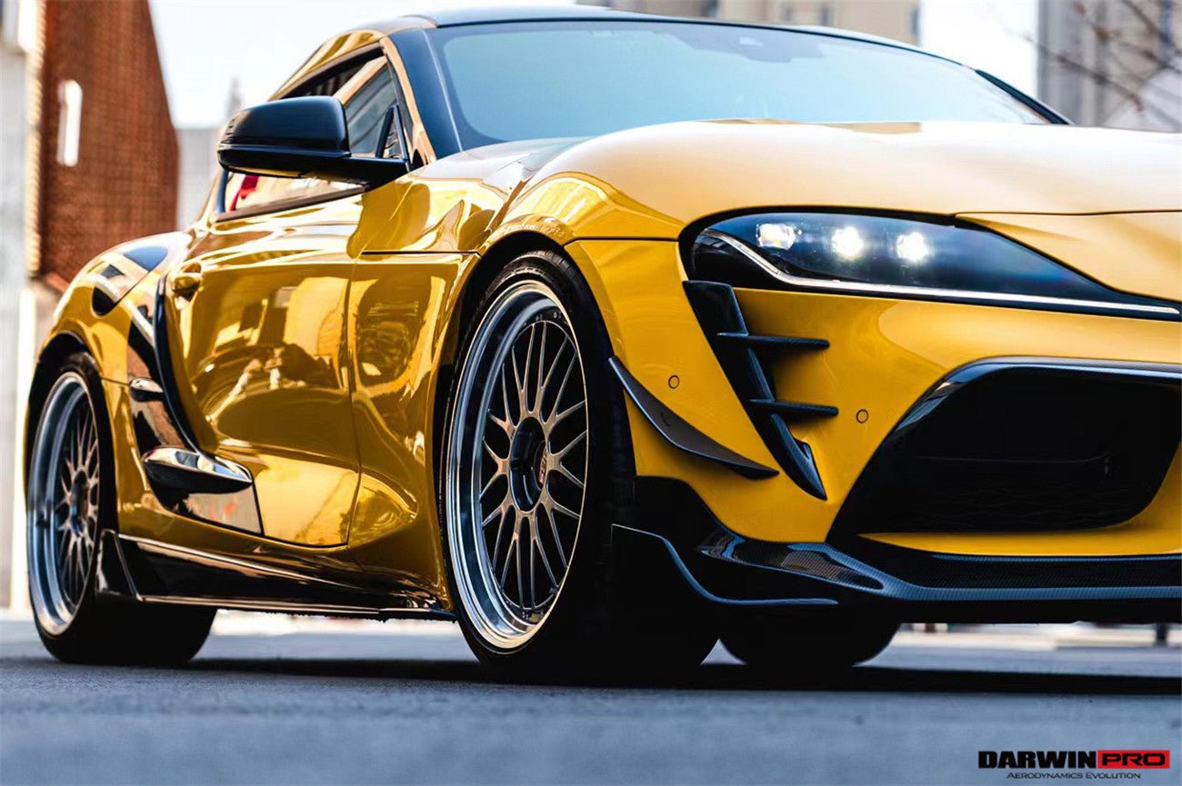 2019 - 2025 Toyota GR Supra (J29 & DB) A90 A91 BKSS Style Carbon Fiber Front Lip