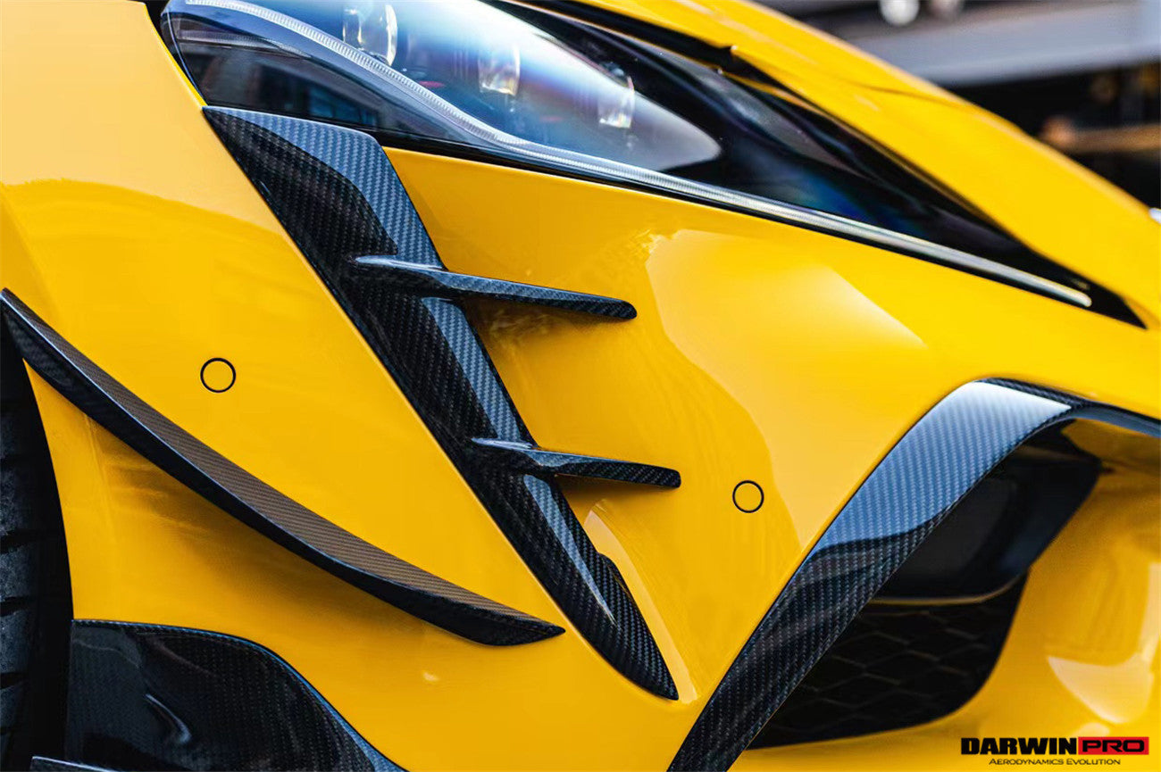 2019-2025 Toyota GR Supra (A90/A91) BKSS Style Carbon Fiber Canards