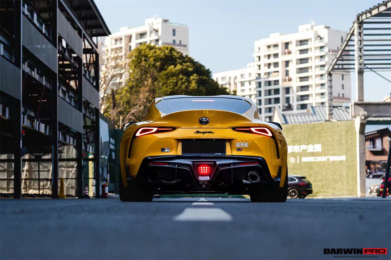 2019 - 2025 Toyota GR Supra (J29 & DB) A90 A91 BKSS Style Carbon Fiber Rear Diffuser Lip