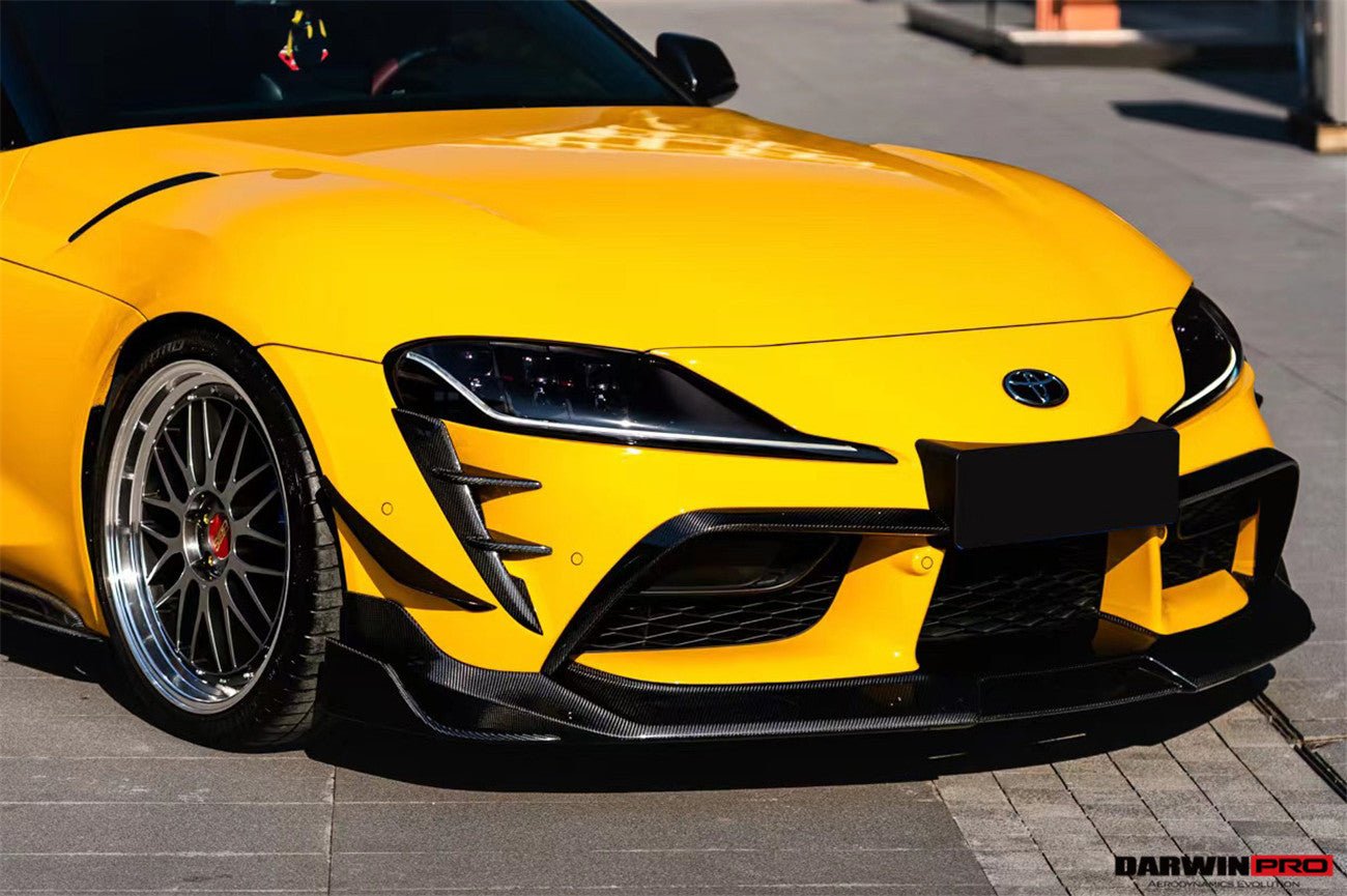2019 - 2025 Toyota GR Supra (J29 & DB) A90 A91 BKSS Style Carbon Fiber Front Lip