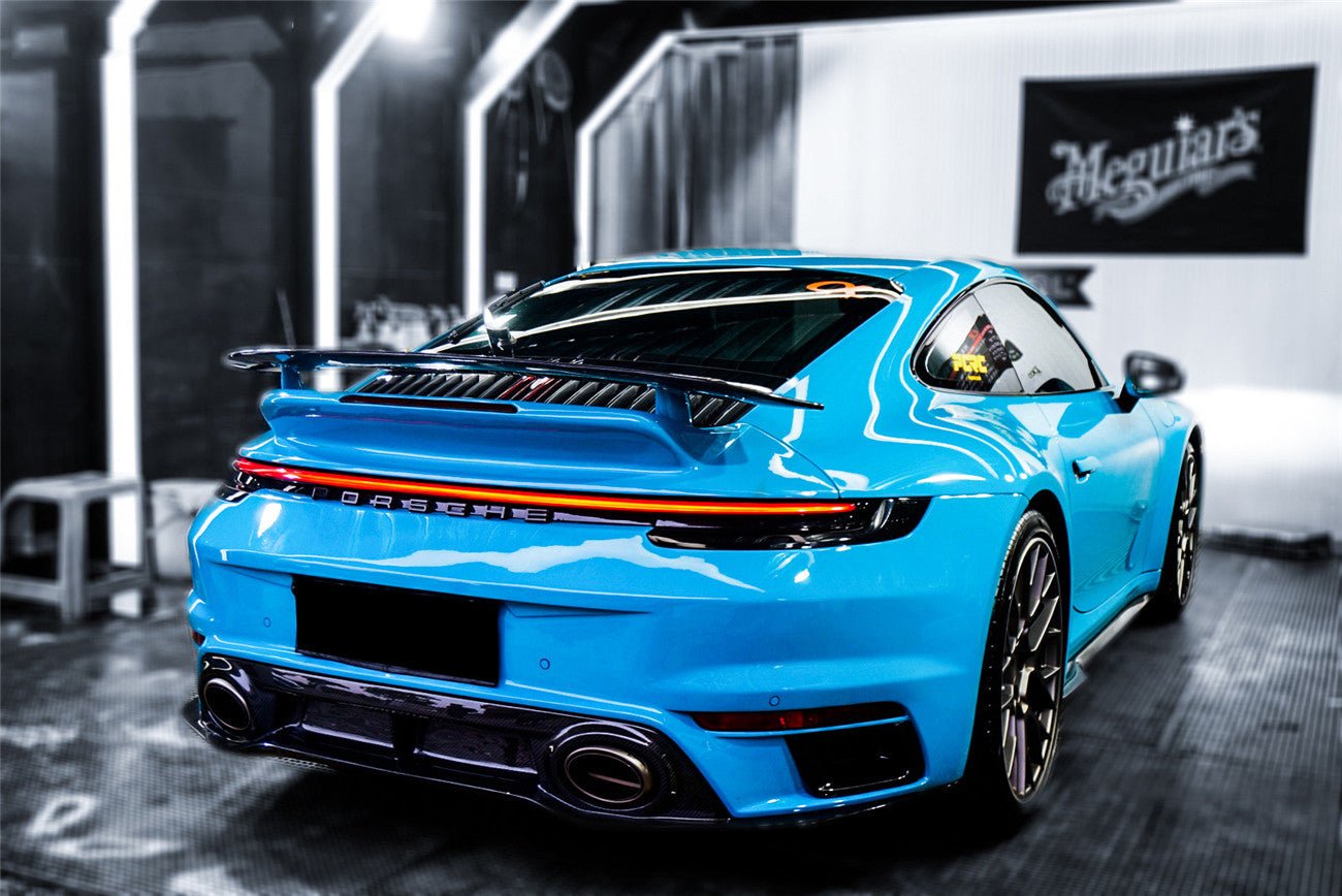 2019 - 2023 Porsche 911 992 Carrera/S/4/4S/Targa/Cabriolet Turbo Style Rear Bumper