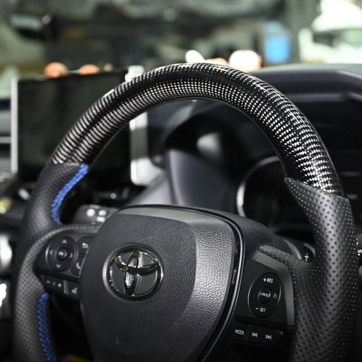 Toyota RAV4 XA50 Custom Carbon Fiber Steering Wheel 2019-2025