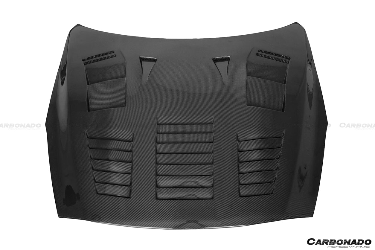 2009 - 2016 Nissan GTR R35 CBA/DBA TP-2 Style Carbon Fiber Hood