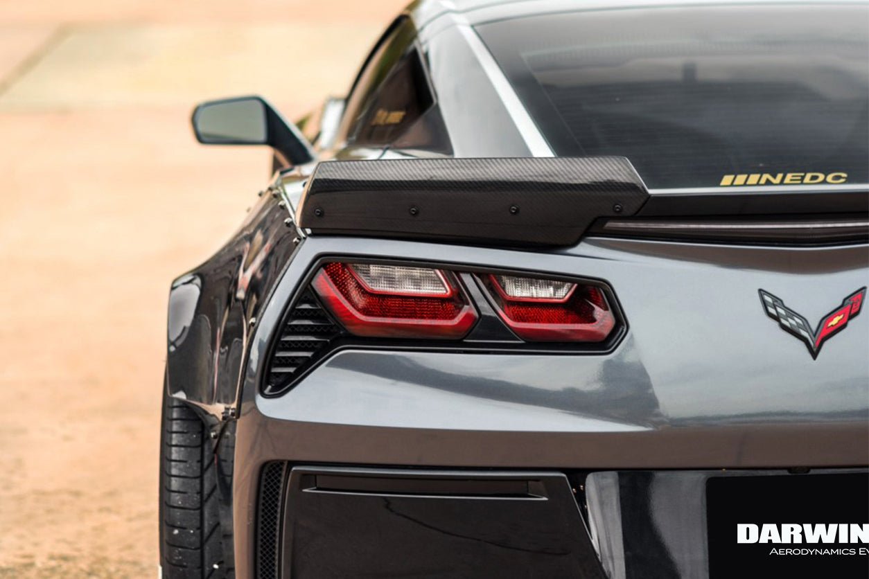 2013-2019 Corvette C7 Z51 Z06 Grandsport Carbon Fiber Trunk Spoiler