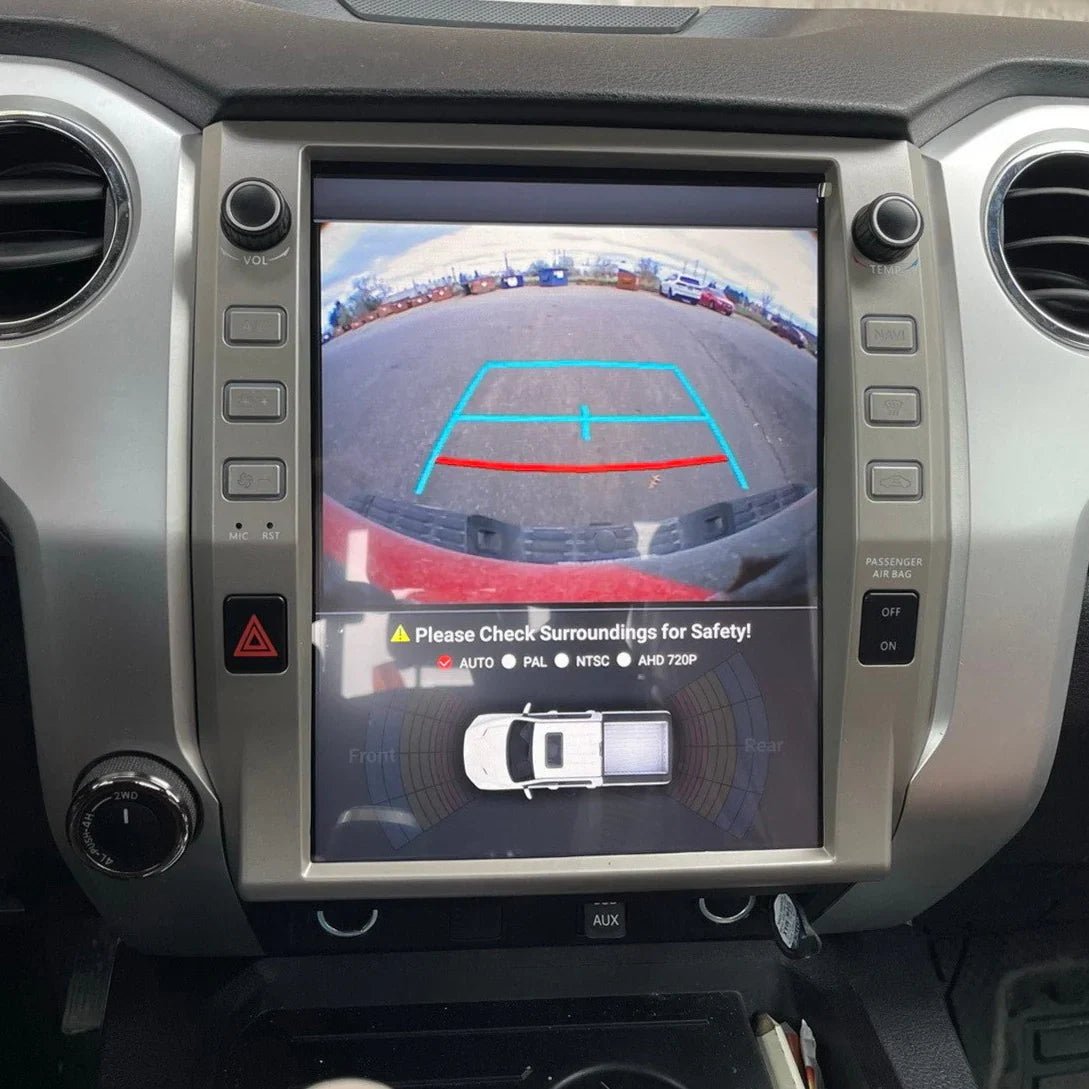 Toyota Tundra 12.1 Inch Vertical Touchscreen CarPlay Infotainment System 2014-2021