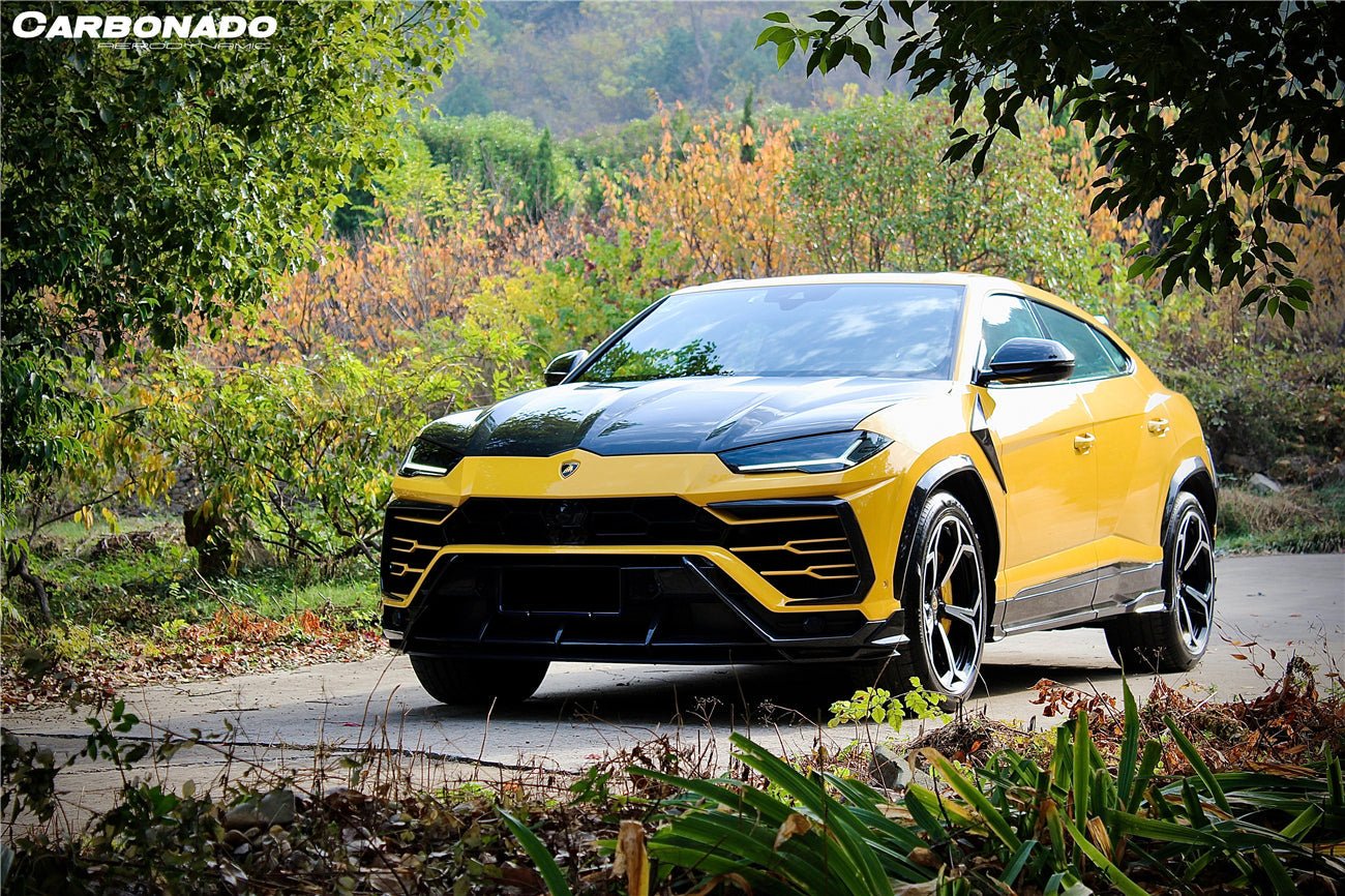 2018 - 2024 Lamborghini URUS TC Style Dry Carbon Fiber Side Skirts