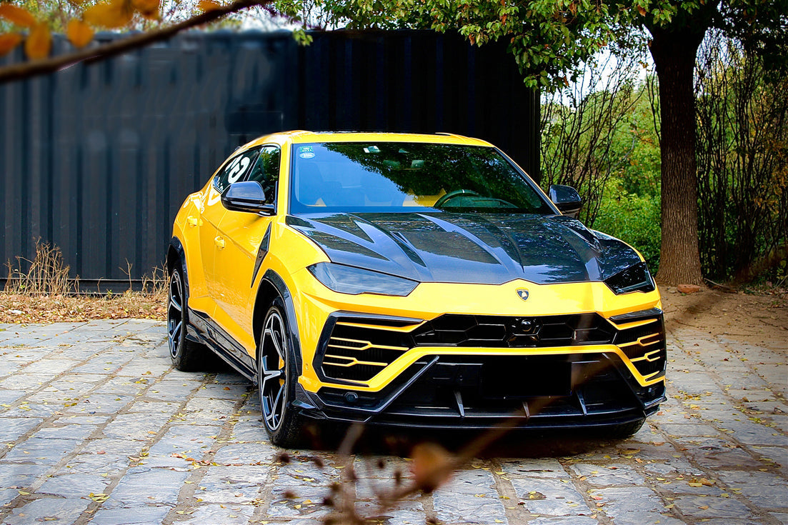 2018 - 2022 Lamborghini URUS TC Style Dry Carbon Fiber Mirror Housing