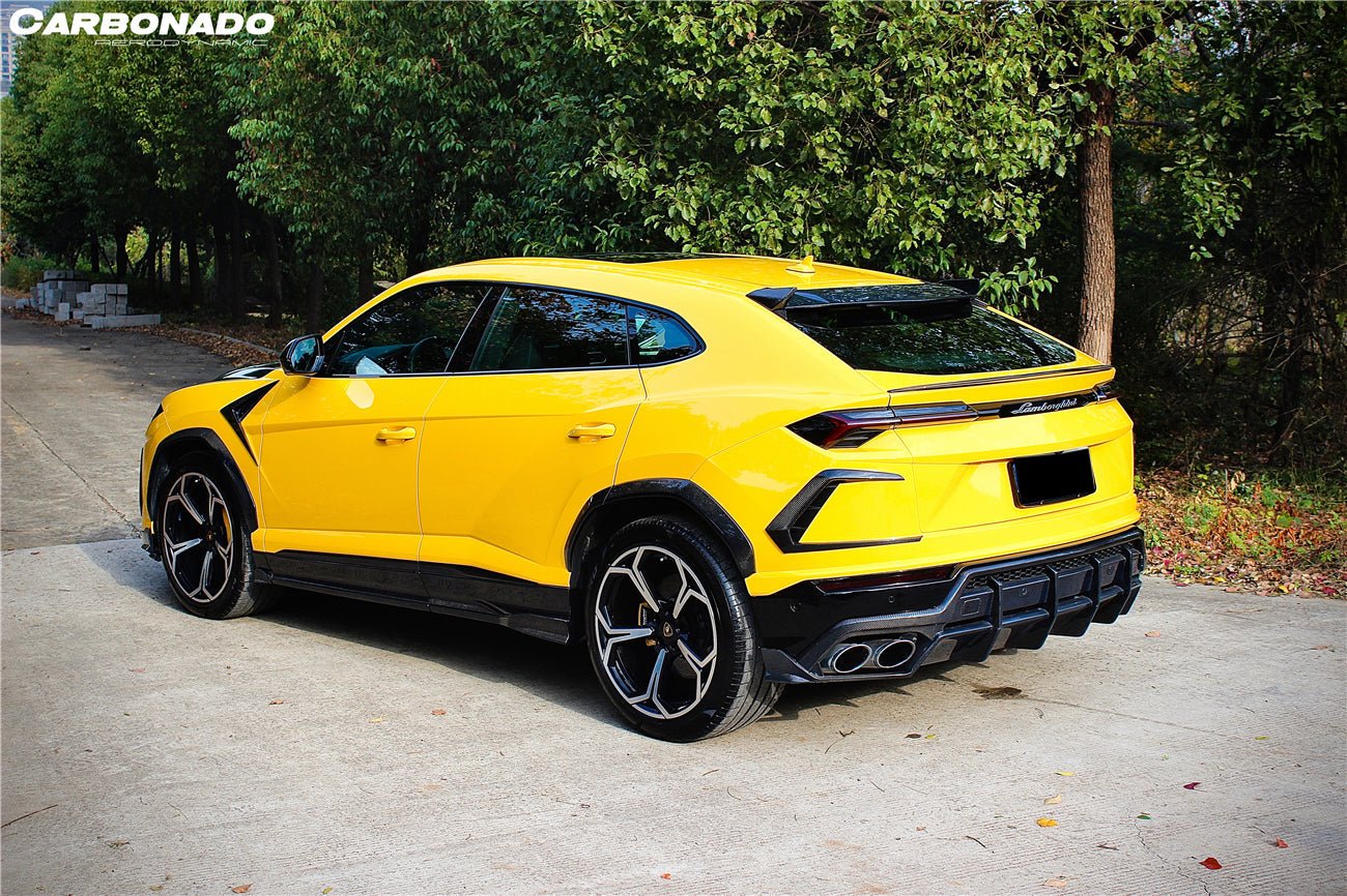 2018 - 2024 Lamborghini URUS TC Style Dry Carbon Fiber Side Skirts